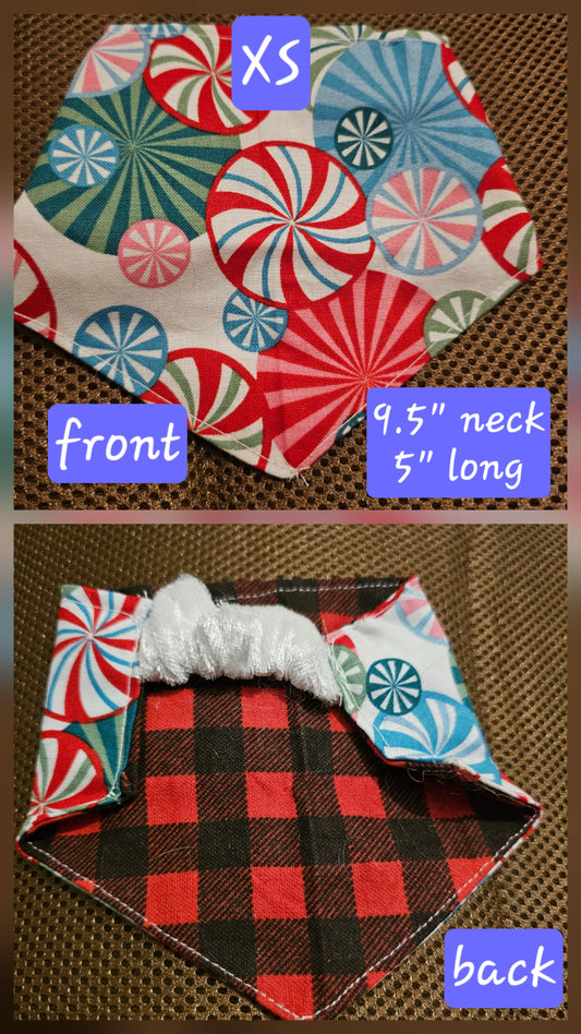 XS Reversible Dog Bandanas